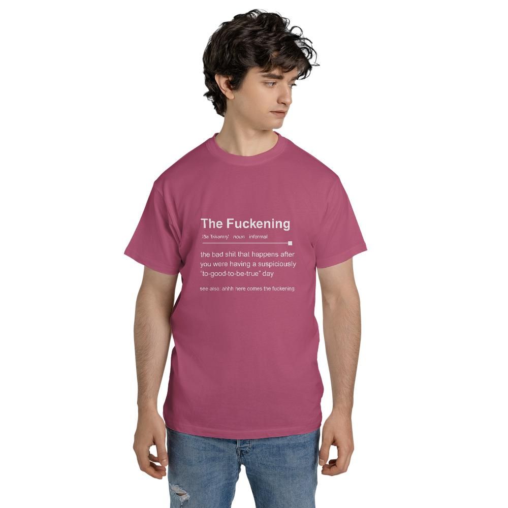 Edgy T Shirts - The F*ckening Dictionary Style