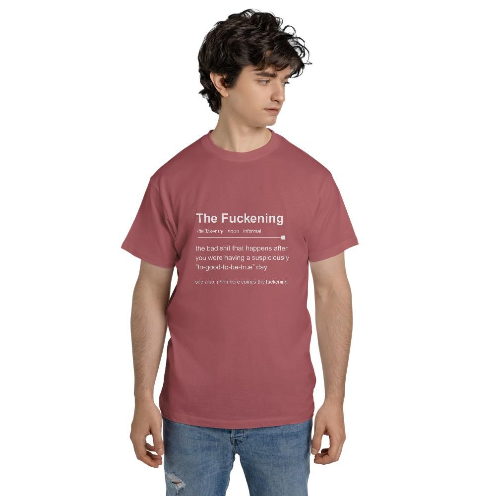 Edgy T Shirts - The F*ckening Dictionary Style