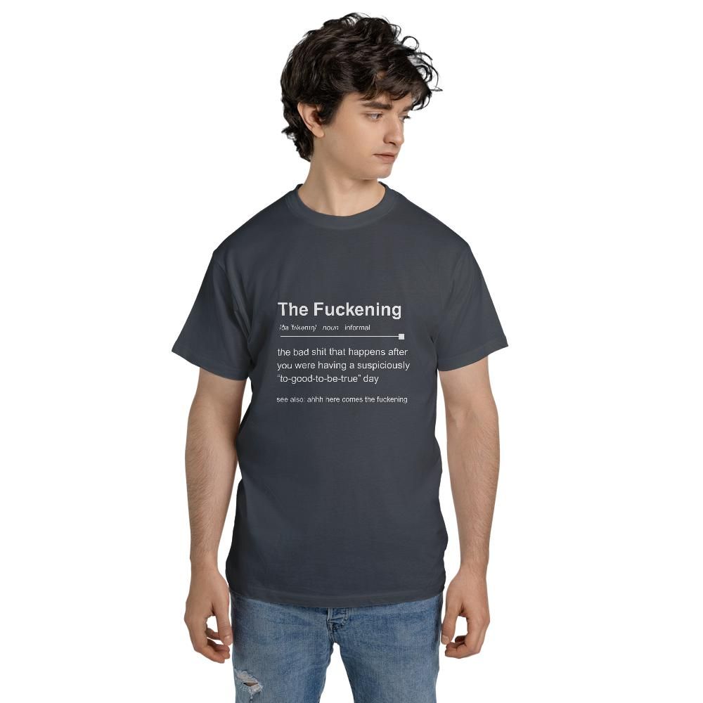 Edgy T Shirts - The F*ckening Dictionary Style