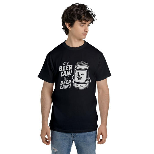 Trendy T Shirts - Beer Can Not Can't Positive