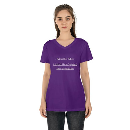 Sarcastic T Shirts - Remember When I Asked Your Opinion