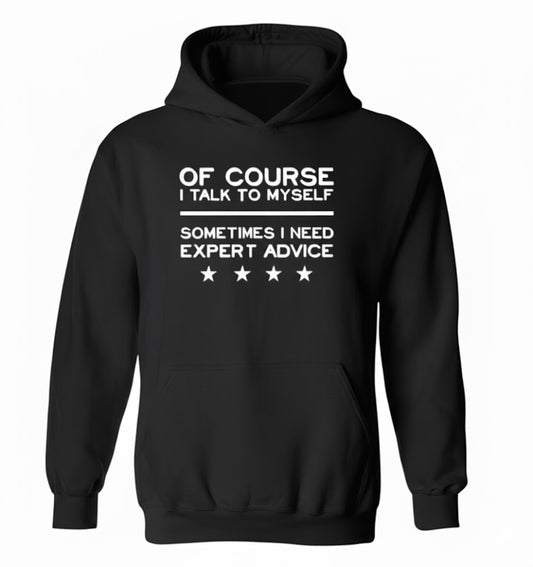 Expert Advice Needed Meme Hoodie for Gen Z Overthinkers