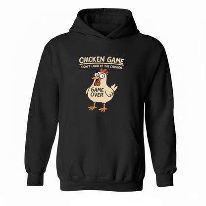 Game Over Meme Chicken Hoodie for Gen Z Humor Lovers